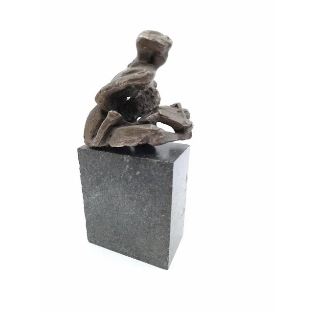 Contemporary Cast Bronze Sculpture, 1960s For Sale - Image 3 of 11