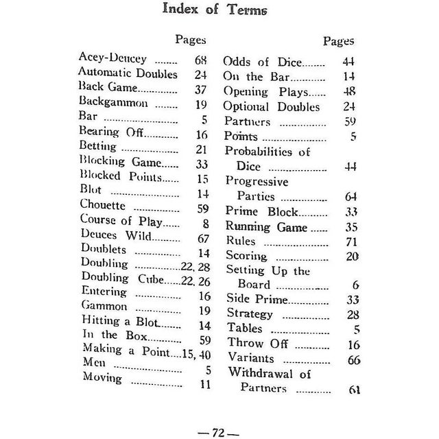 2010s Backgammon As Played In Hollywood w/ Instructions For Winning For Sale - Image 5 of 8