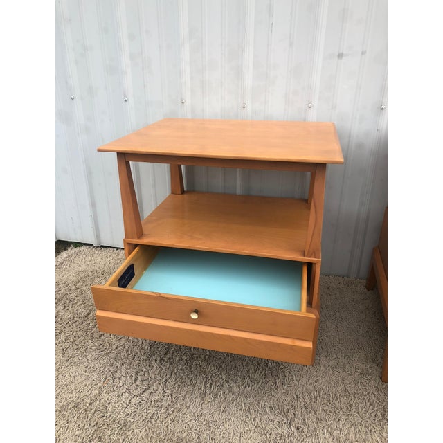 Mid Century Modern Heywood Wakefield Nightstands a Pair Chairish