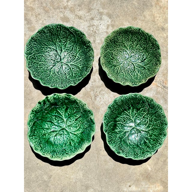 Antique Shorter and Sons Porcelain Gourmet Cabbage Ware Bowls Set of
