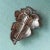 Metal Late 19th Century Victorian Bohemian Garnet Silver Leaf Brooch For Sale - Image 7 of 11