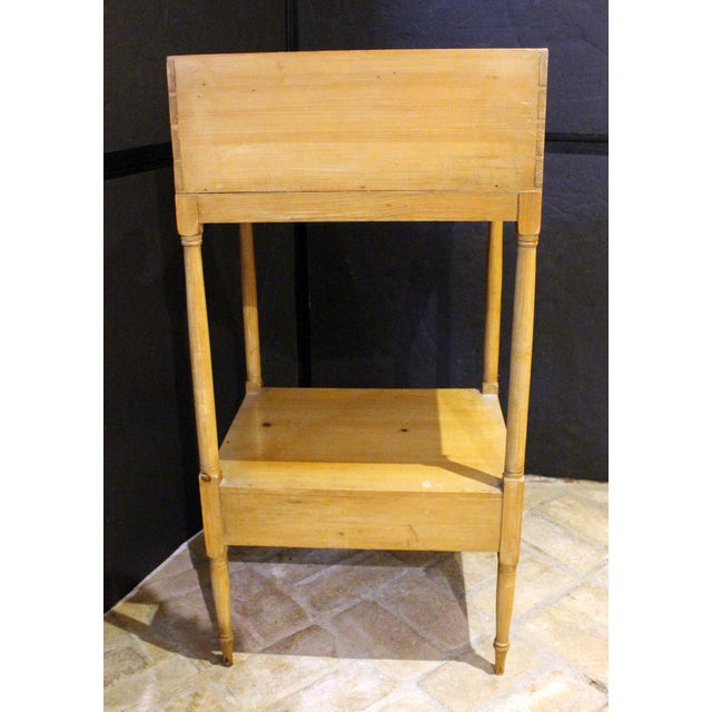 Traditional Circa 1810-20 English Regency Period Pine Washstand Table For Sale - Image 3 of 6