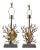 Late 20th Century Theodore Alexander Brass Fish and Coral Table Lamps - Pair For Sale