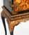 Textile Antique Black Lacquered Marquetry Cocktail Cabinet on Stand, 1930s For Sale - Image 7 of 15