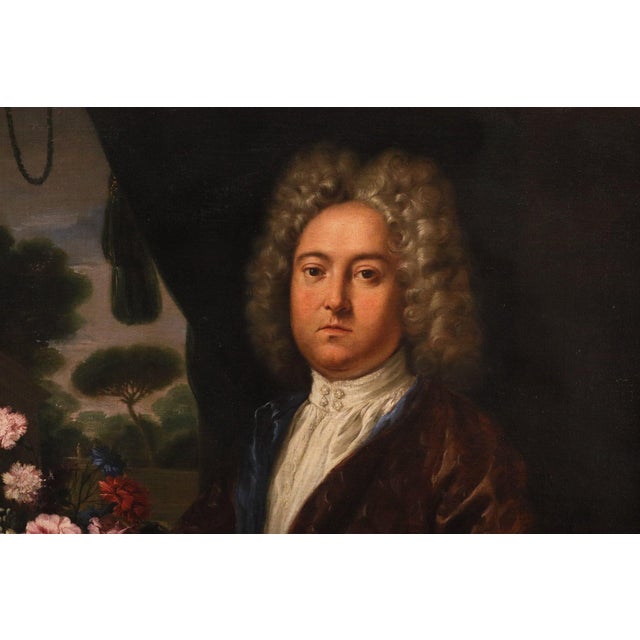 Workshop of Anton Raphael Mengs, Portrait of a Gentleman, 1760, Oil on Canvas For Sale - Image 7 of 16