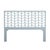 Coastal Ivy Platform Bed King, Light Blue For Sale - Image 3 of 7