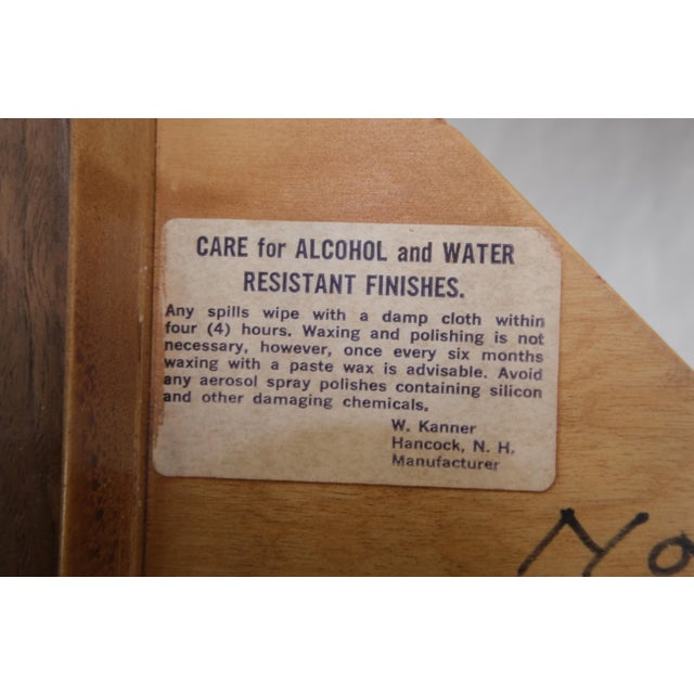 Super Slick Low Profile Rosewood Mid Century Modern Dining Table 2x20” Leaves For Sale - Image 13 of 18