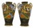 Antique Japanese Satsuma Faience Vases, 1800s, Set of 2 For Sale