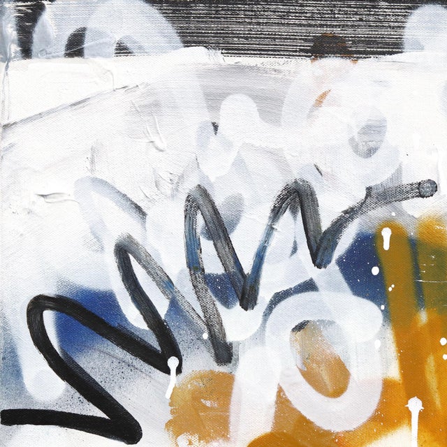 Peace in Chaos - Original Graffiti-Inspired Abstract Mixed Media Painting on Canvas by Amber Goldhammer For Sale In Los Angeles - Image 6 of 9