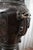 Monumental Japanese Patinated Bronze Crane Floor Vase With Shishi Lion Handles | Meiji Style For Sale In San Antonio - Image 6 of 12