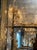 This large scale Vintage Italian Gilt Iron Mirror is a luxurious and elegant piece. Featuring an iron base with scrolling...