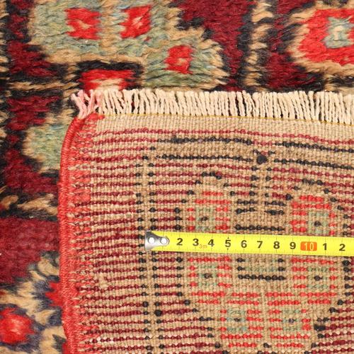 Brown Vintage Turkish Melas Rug For Sale - Image 8 of 9