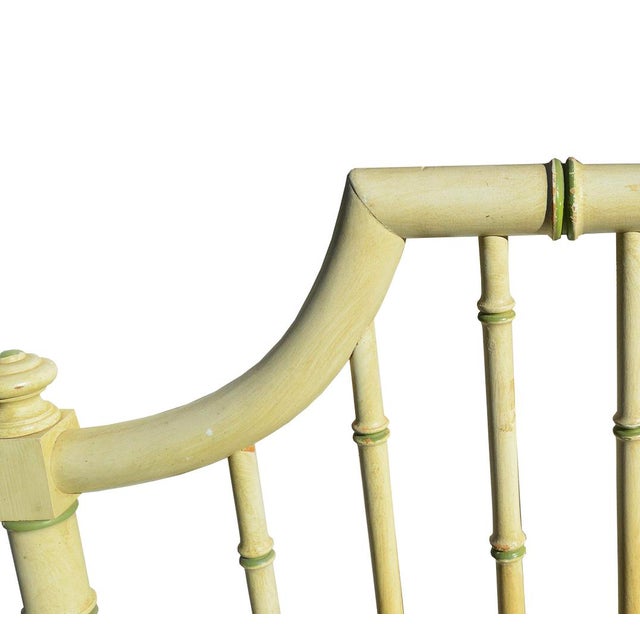 Vintage Hollywood Regency Faux Bamboo King Size Headboard Chairish