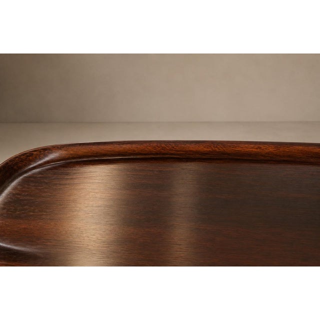 Brazilian Modern Model 731 Serving Tray in Rosewood by Jean Gillon for WoodArt, 1960s — Lot 915 For Sale In New York - Image 6 of 18