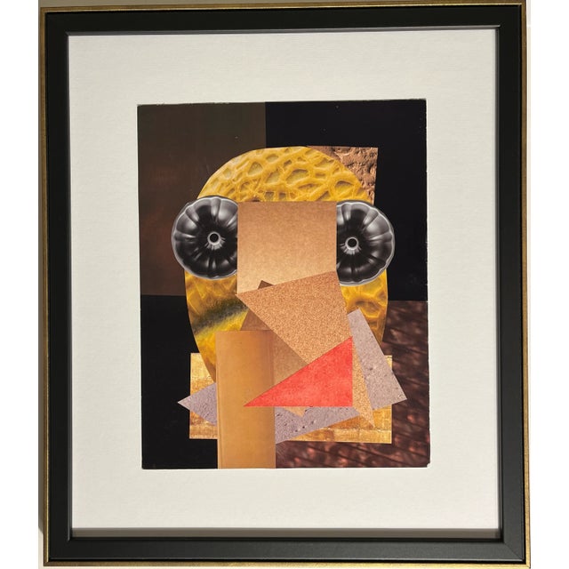 2000 - 2009 "Bumble Bee" Abstract Paper Collage For Sale - Image 5 of 5