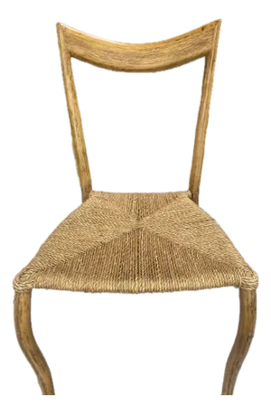 Manila Chairs in Rope and Wood by Val Padilla for Jasper Conran, 1970s, Single Chair