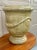Ceramic French Provincial Glazed Earthenware Pedestal Planter For Sale - Image 7 of 12