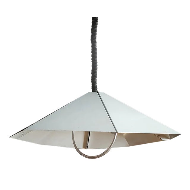 Large Rise & Fall Pendant Lamp from Dijkstra Lampen For Sale