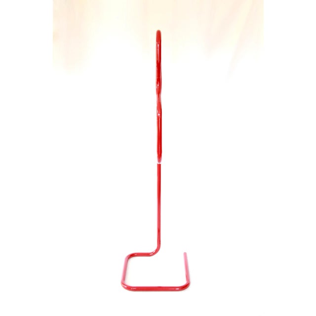 Postmodern Postmodern Tubular Silent Valet Stand from Servorosso, Italy, 1980s For Sale - Image 3 of 12