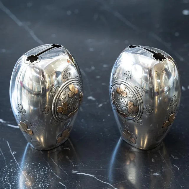 Vases from Cardeilhac, 1910s, Set of 2 For Sale - Image 3 of 8