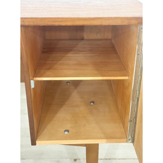 Mid-Century Desk in Walnut, 1960s For Sale - Image 4 of 15