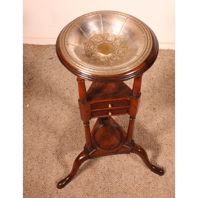 18th Century Mahogany Barber Table For Sale - Image 11 of 15