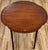Traditional Antique Federal Style Imperial Mahogany Wood Side Table For Sale - Image 3 of 8