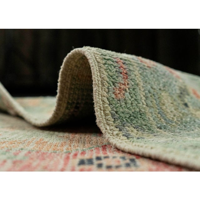 Textile Turkish Oushak Rug 2'10" x 5' #20211 For Sale - Image 7 of 8