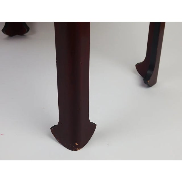 Wood Art Deco Side Table, 1920s For Sale - Image 7 of 10