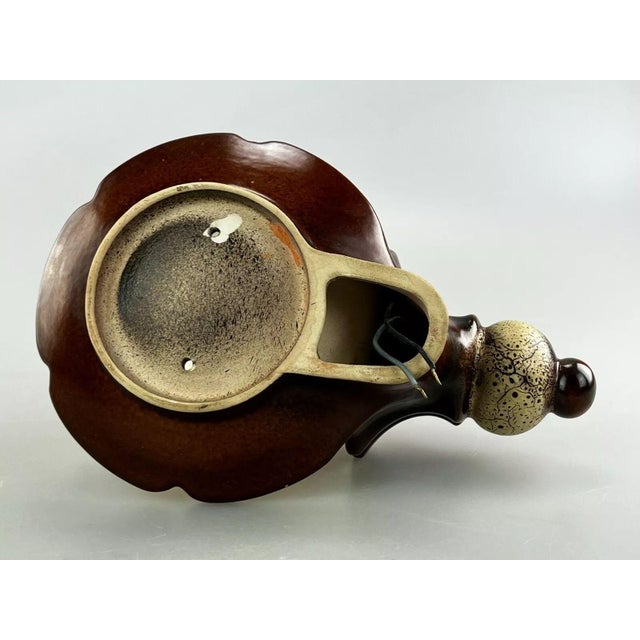 Glass Wall Lamp in Ceramic, 1960s For Sale - Image 7 of 11