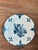 Navy Blue Vintage Penny Morrison Hand Painted Dinner Plates Z- Set of 12 For Sale - Image 8 of 12