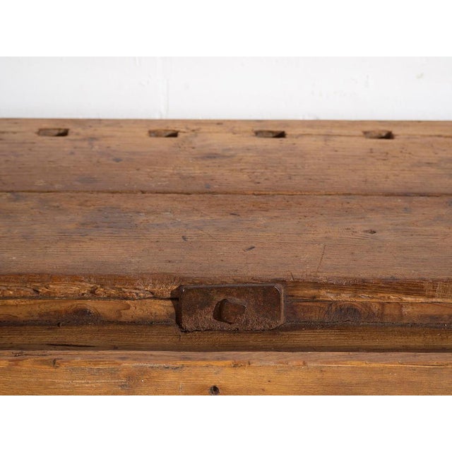 Elm Carpenter's Workbench, 1920s For Sale - Image 13 of 18