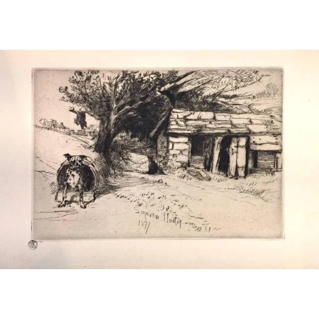 Beautiful proof on vélin fort, with stamp “Lugt 1048”. Full margins. Ref. Cat. Harrington 170; Schneiderman 163.