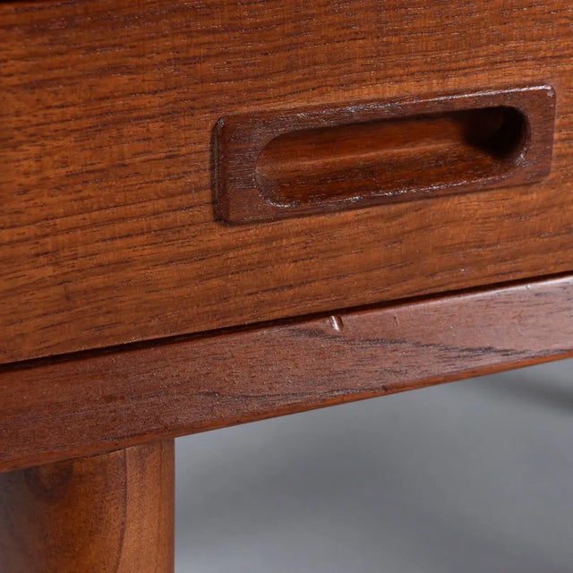 Lyby Mobler Danish Teak Wide Nightstands or Side Tables For Sale - Image 12 of 14