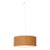 Stretch Swag Lamp, Burlap Shade, Satin Nickel, for Living Room or Bedroom For Sale