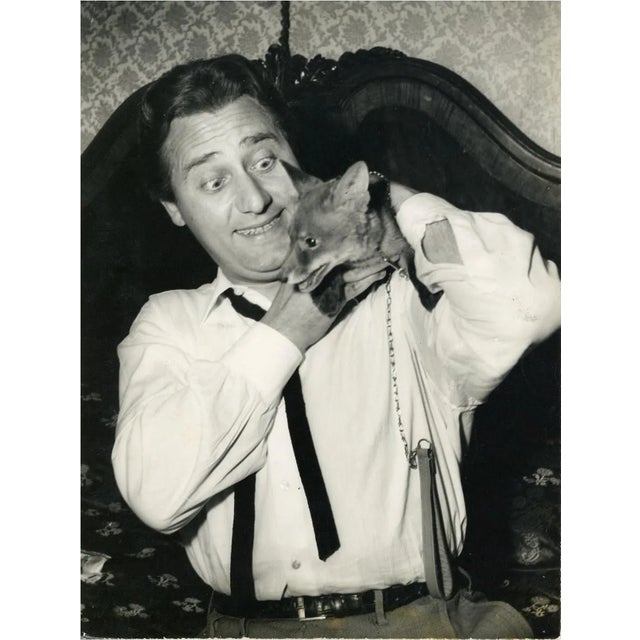 One Hundred Years of Alberto Sordi - Vintage Photo by P. Praturlon - 1950's 1950's For Sale