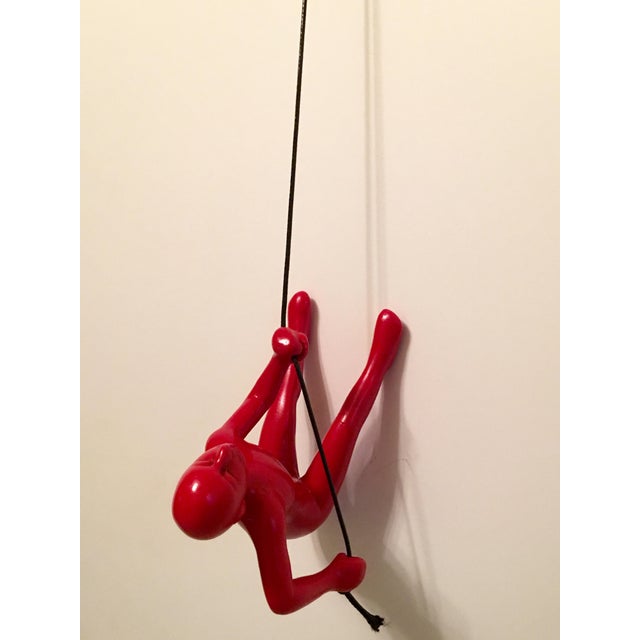 Our royal Red Climbing Man is a beautiful addition to your wall decor! Curate your own collection with our variety of...