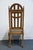 Bassett Furniture Centuria Collection Solid Pecan Mediterranean Style Dining Side Chair 429-42-481 For Sale In Kansas City - Image 6 of 10