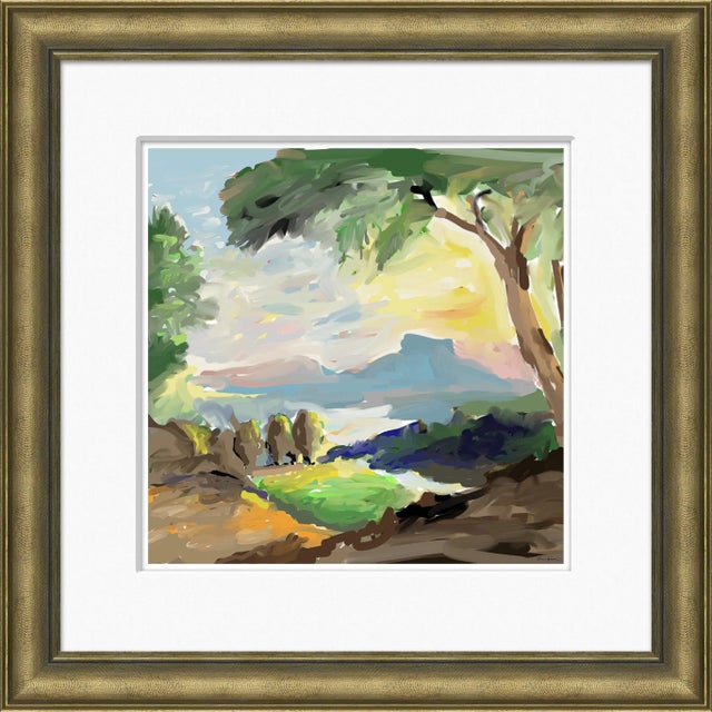 Meadow By Dana Gibson, Framed Art Print For Sale