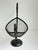 Vintage Weinberg Style Wrought Iron Wire Chicken Basket - Mid-Century Folk Art For Sale - Image 10 of 11