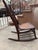 Early 20th/Late 19th Century Victorian Rocking Chair With Spindle Back and Cane Seat For Sale - Image 12 of 12