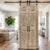 Wood Antique French Carved Floral Doors, Hinged or Sliding Barn Style 80x24 For Sale - Image 7 of 7