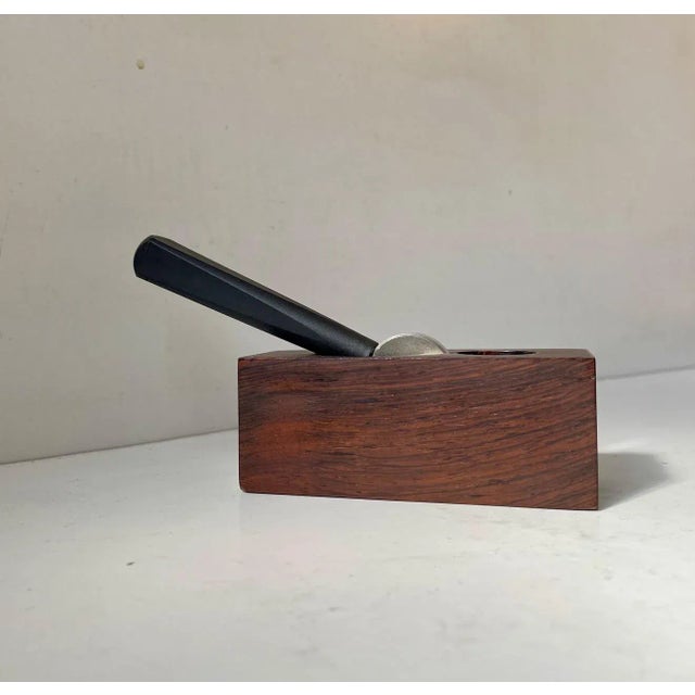 Mid-Century Modern Danish Modern Rosewood Nutcracker by Yüksel Caglar, 1970s For Sale - Image 3 of 9