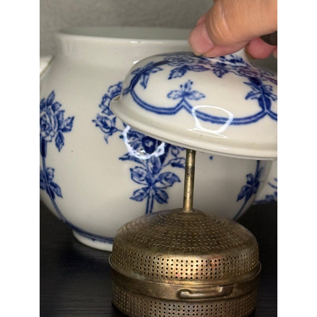 1914 Buffalo Pottery Teapot For Sale - Image 4 of 6