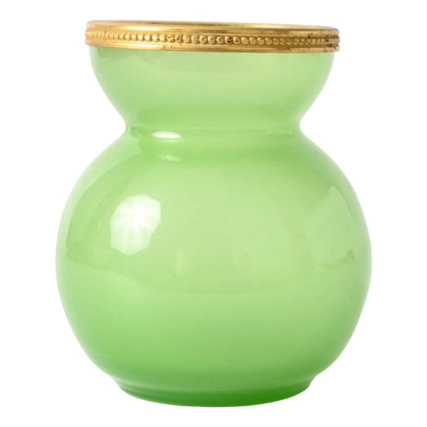 Nadena Green Glass Vase main image 1