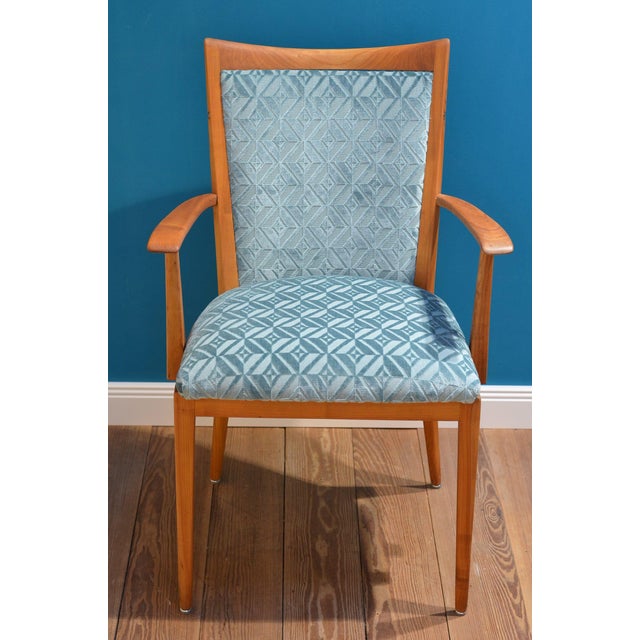 Tan Mid-Century Kitchen Armchair, 1950s For Sale - Image 8 of 8