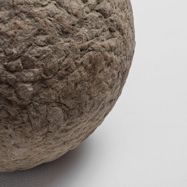 Gray 18th Century Belgium Gray Stone Decorative Object For Sale - Image 8 of 15