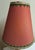 Plastic Vintage Table Lamp with Pink Plastic Base and Fabric Shade, 1970s For Sale - Image 7 of 8
