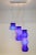 1990s Modern Murano Glass Pendant Blue Glass For Sale In New York - Image 6 of 12