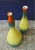 Mid-Century Matt & Shiny Enamel Ceramic Vases, Set of 2 For Sale - Image 4 of 5